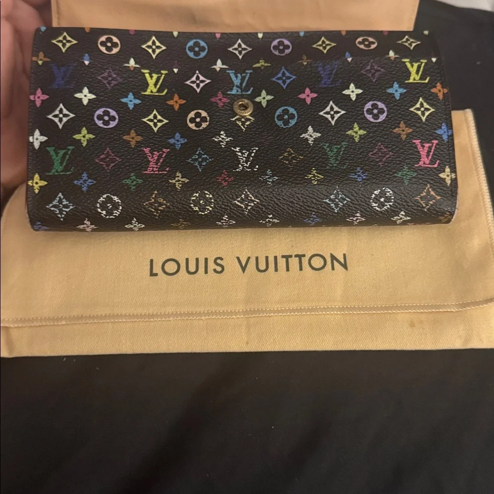 Louis Vuitton Murakami Multicolor wallet